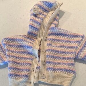 Roots baby cardigan